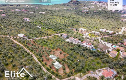 Plot for sale in Stoupa, West Mani